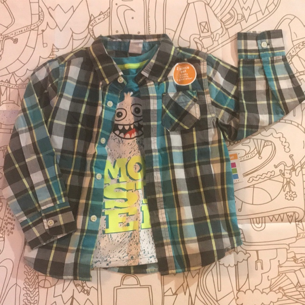 Boys long shirt bundle